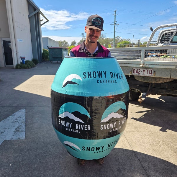 Clown barrel wrap