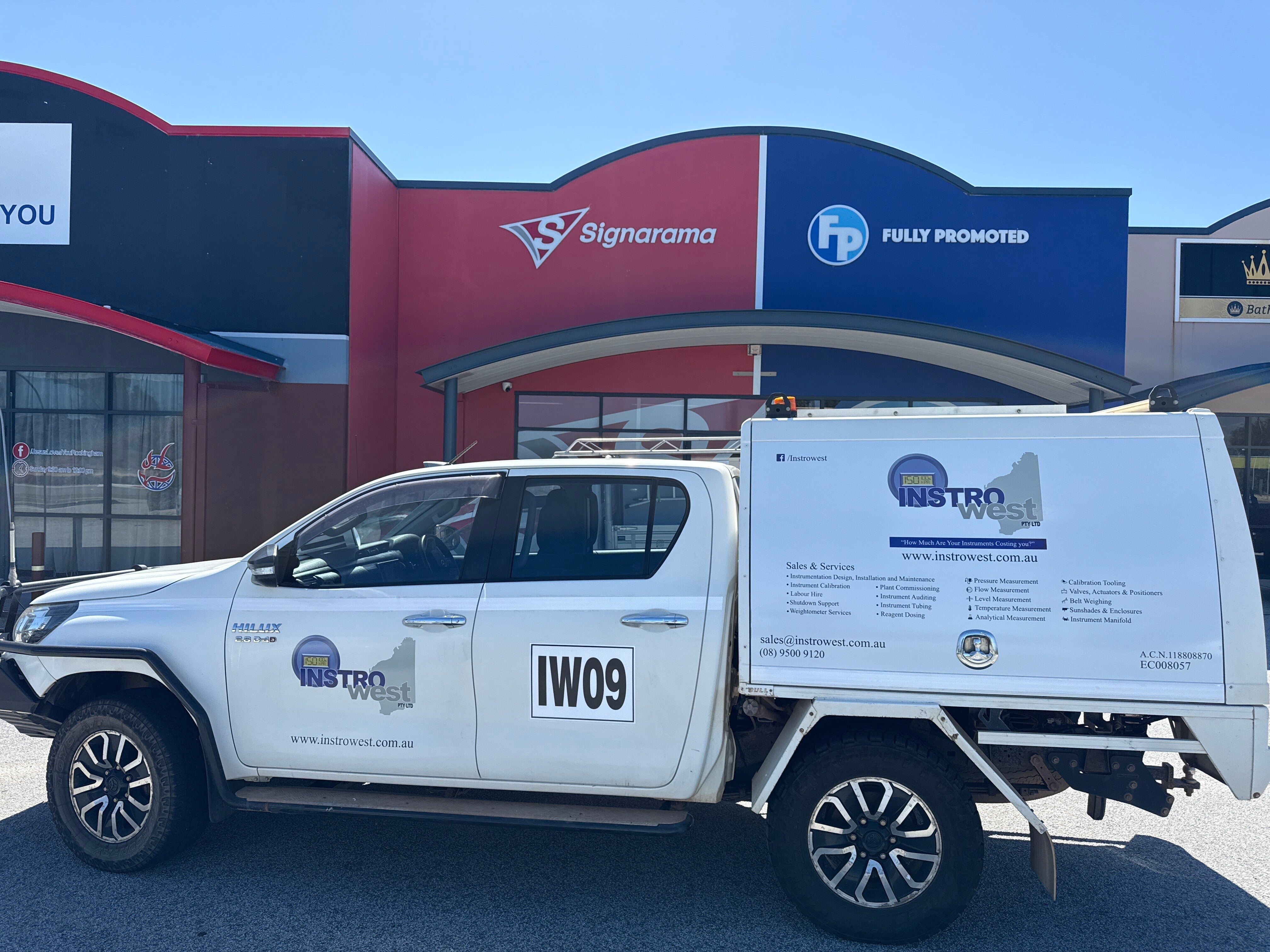 A big thank you to Instrowest for choosing us as your one-stop shop