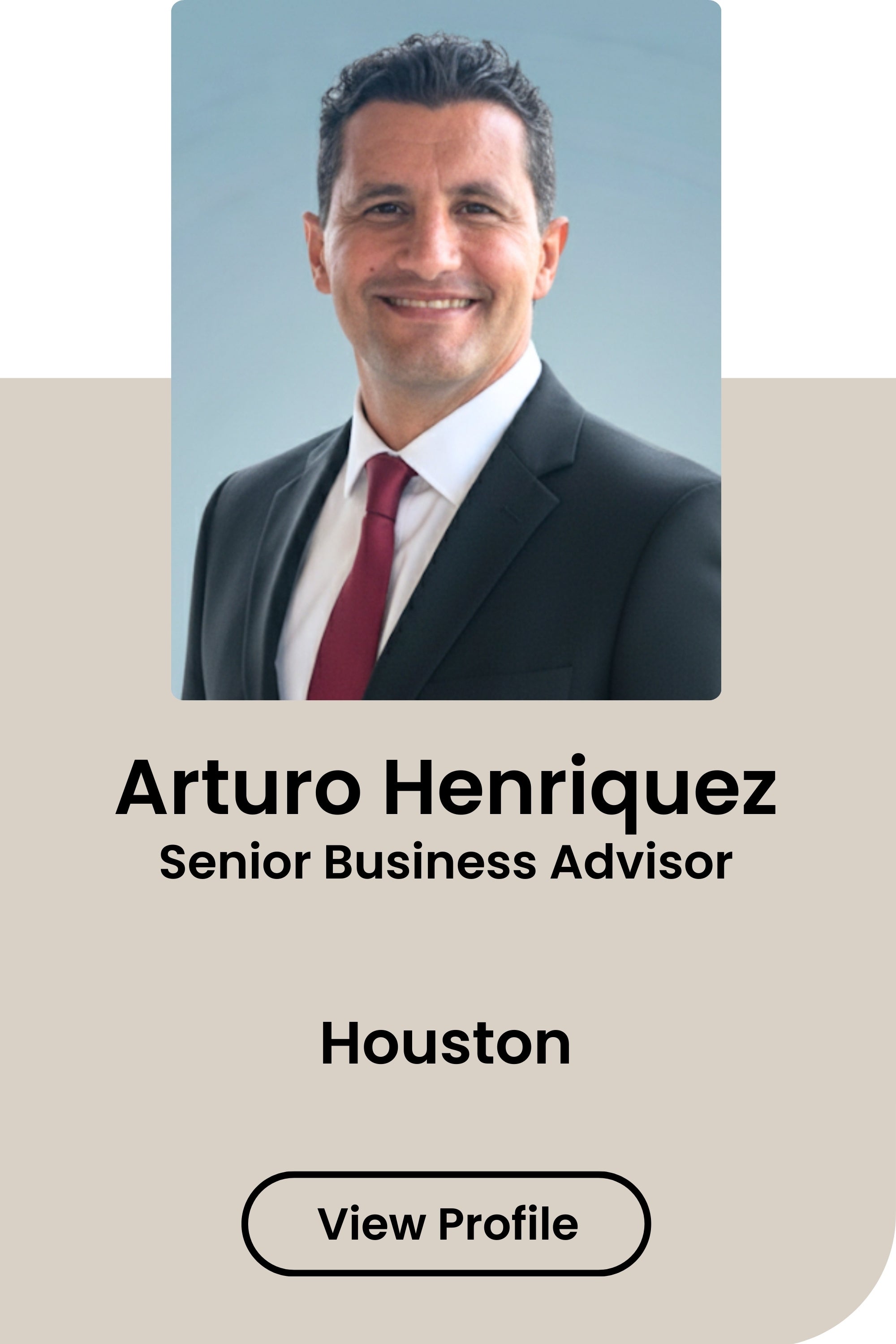 Arturo Henriquez Houston Business Broker