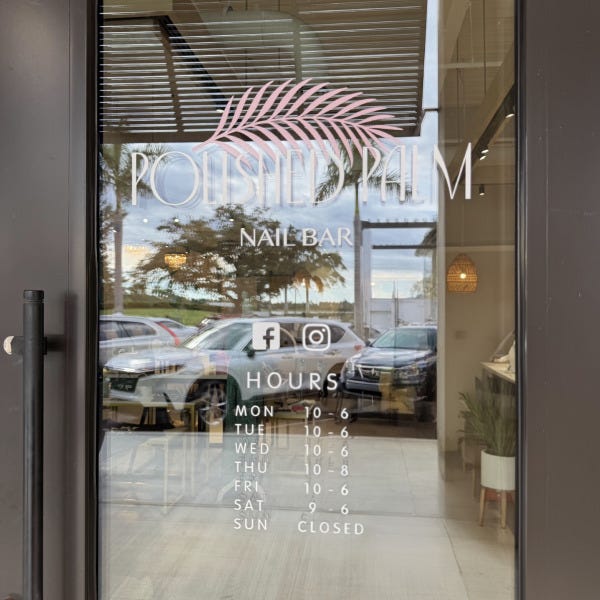Polished Palm Nail Bar 2