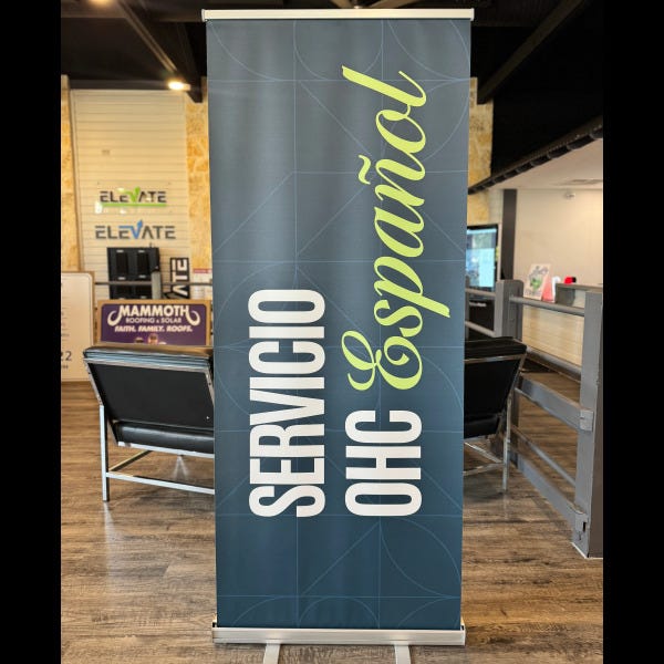 Oak Hills Church_Servicio OHC Espanol_Retractable Banner 2