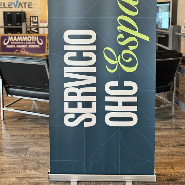 Oak Hills Church_Servicio OHC Espanol_Retractable Banner 2