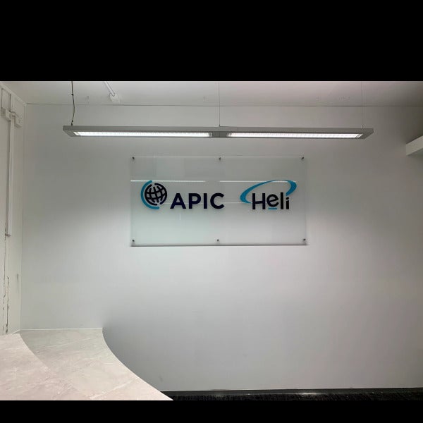 Reception Sign - Asia Pacific International College VIC.