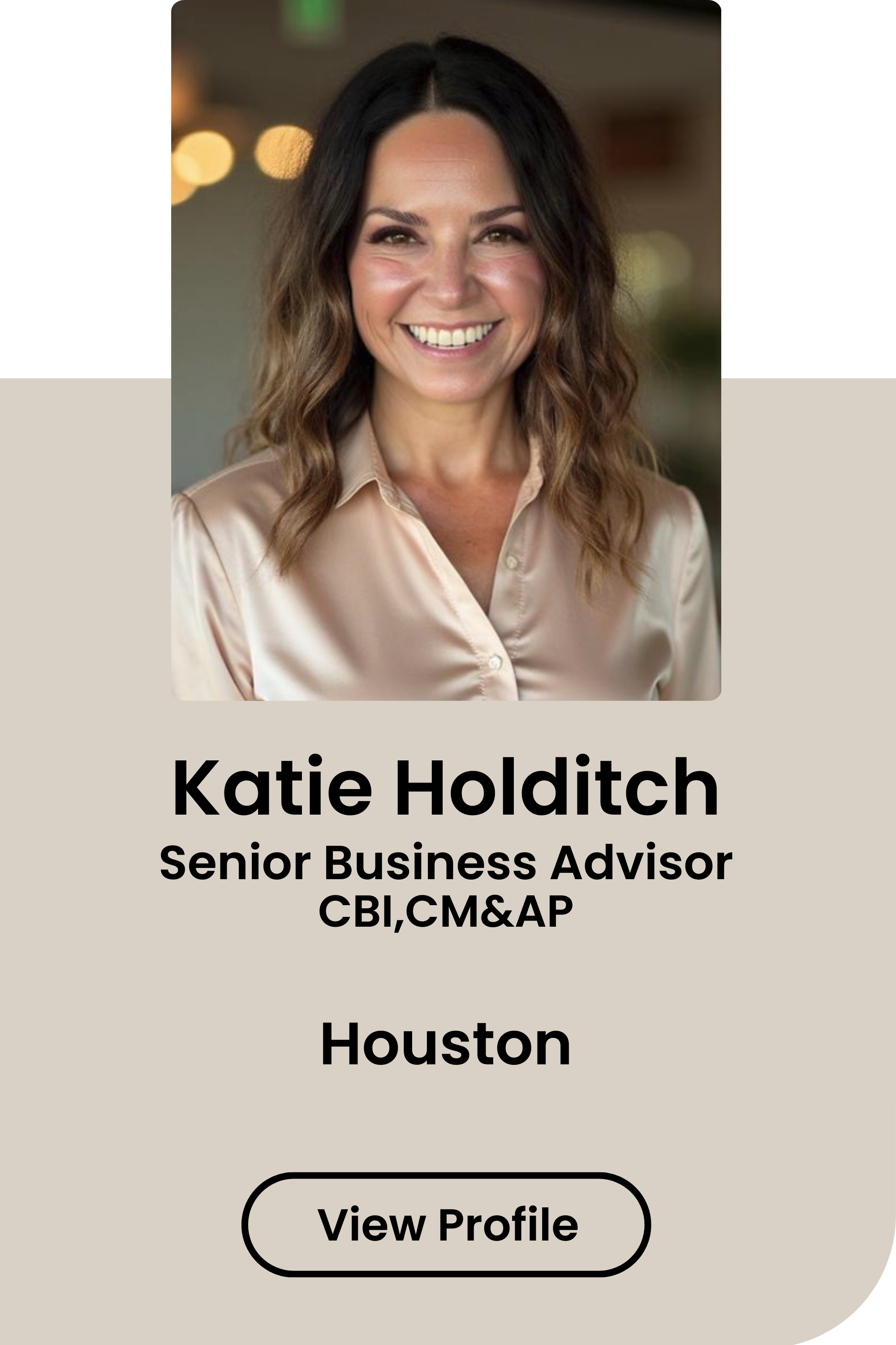 Katie Holditch Business Broker The Woodlands Texas