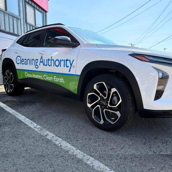 Vehicle Wrap - The Cleaning Authority