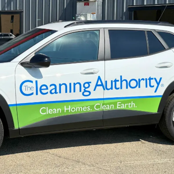 Vehicle Wrap for The Cleaning Authority