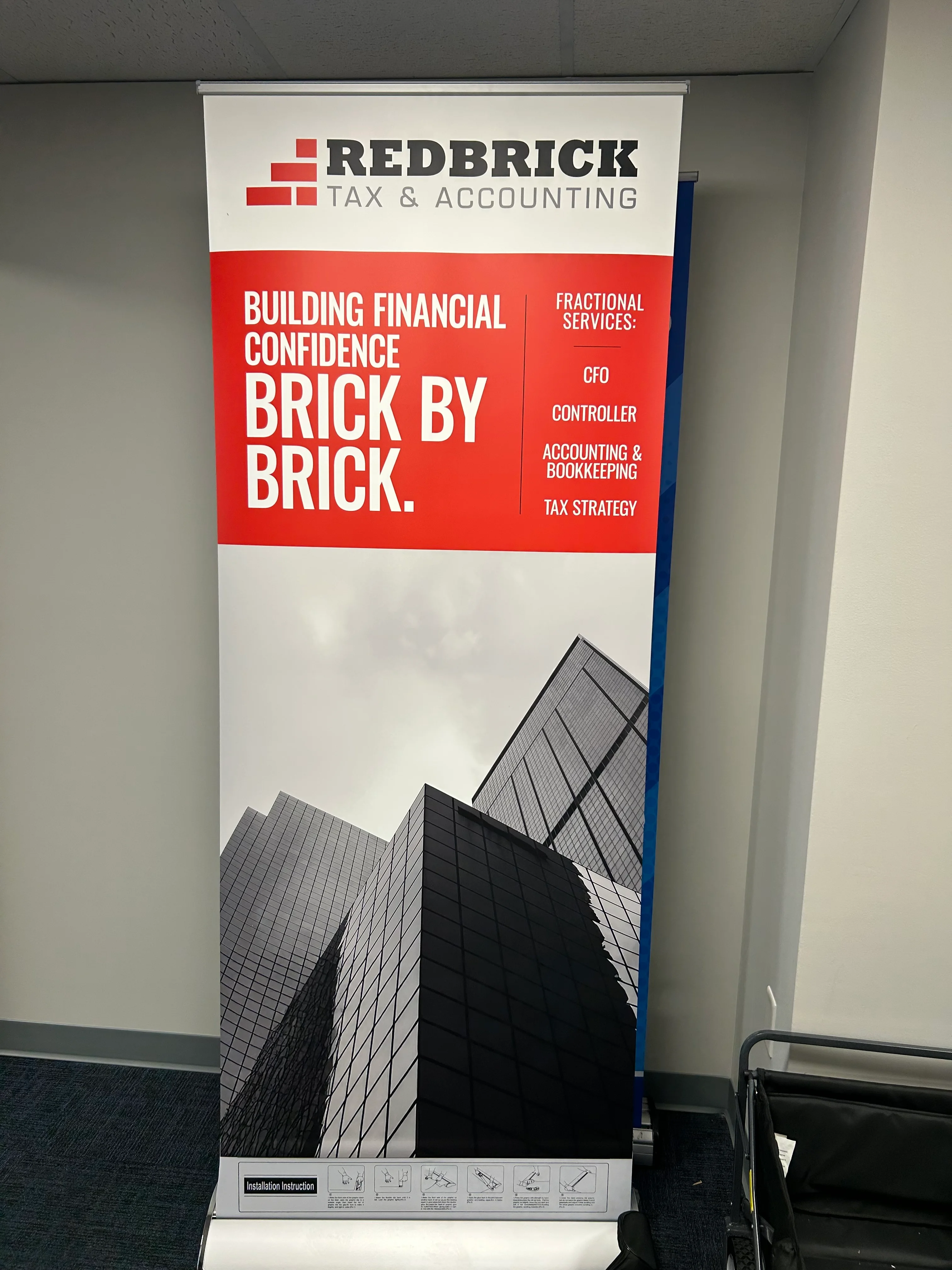 Step and Repeat Banner - Redbrick