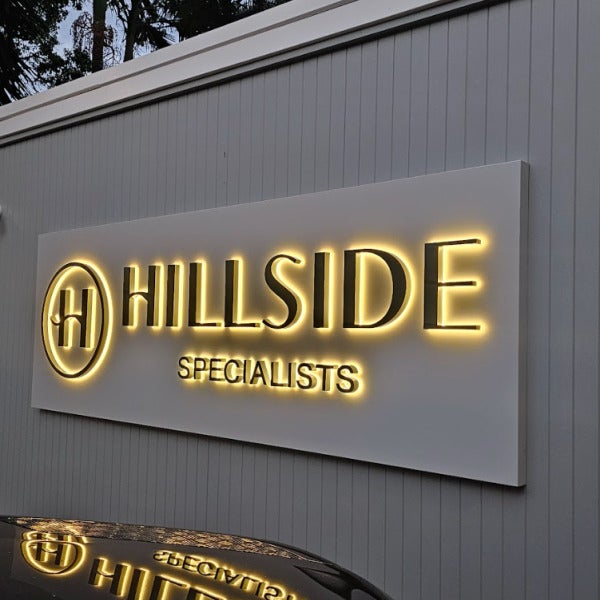 Illuminated Signs, 3D Lettering, Window Frosting and Parking Sign