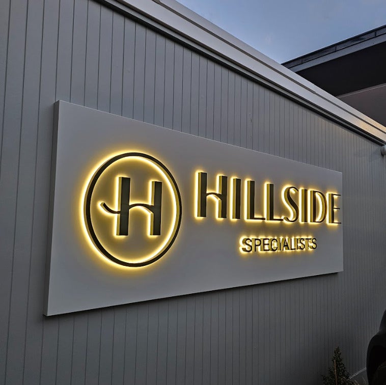 Illuminated Signs, 3D Lettering, Window Frosting and Parking Sign