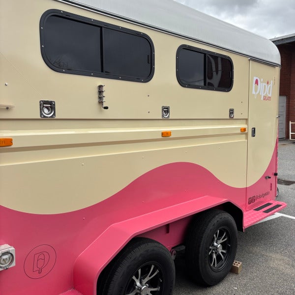 Dip'd Gelato Trailer Wrap
