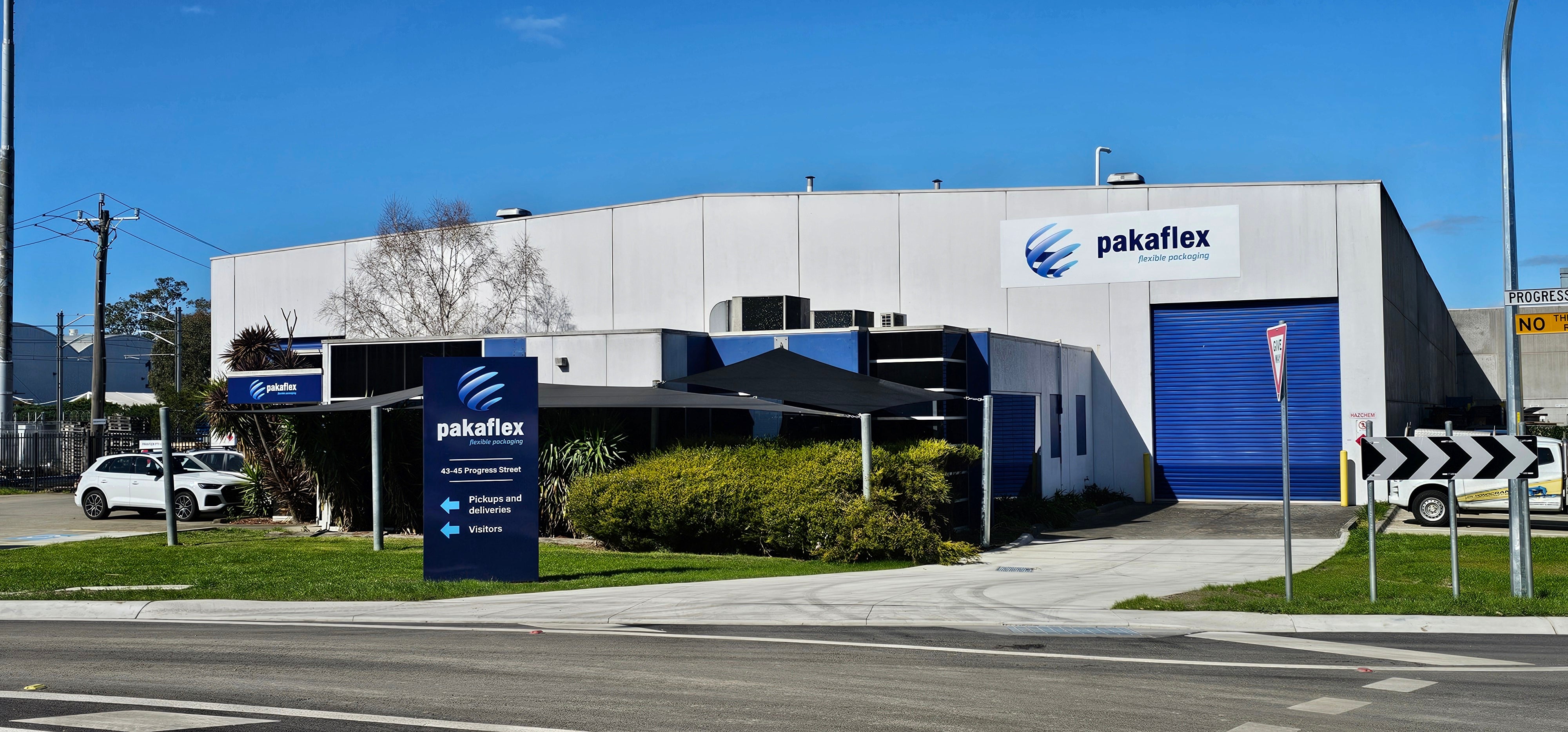 Complete Factory Signage for Pakaflex Dandenong South