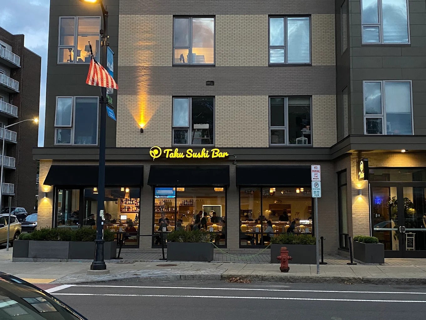 Taku Sushi Bar – Custom Restaurant Signage in Beverly, MA