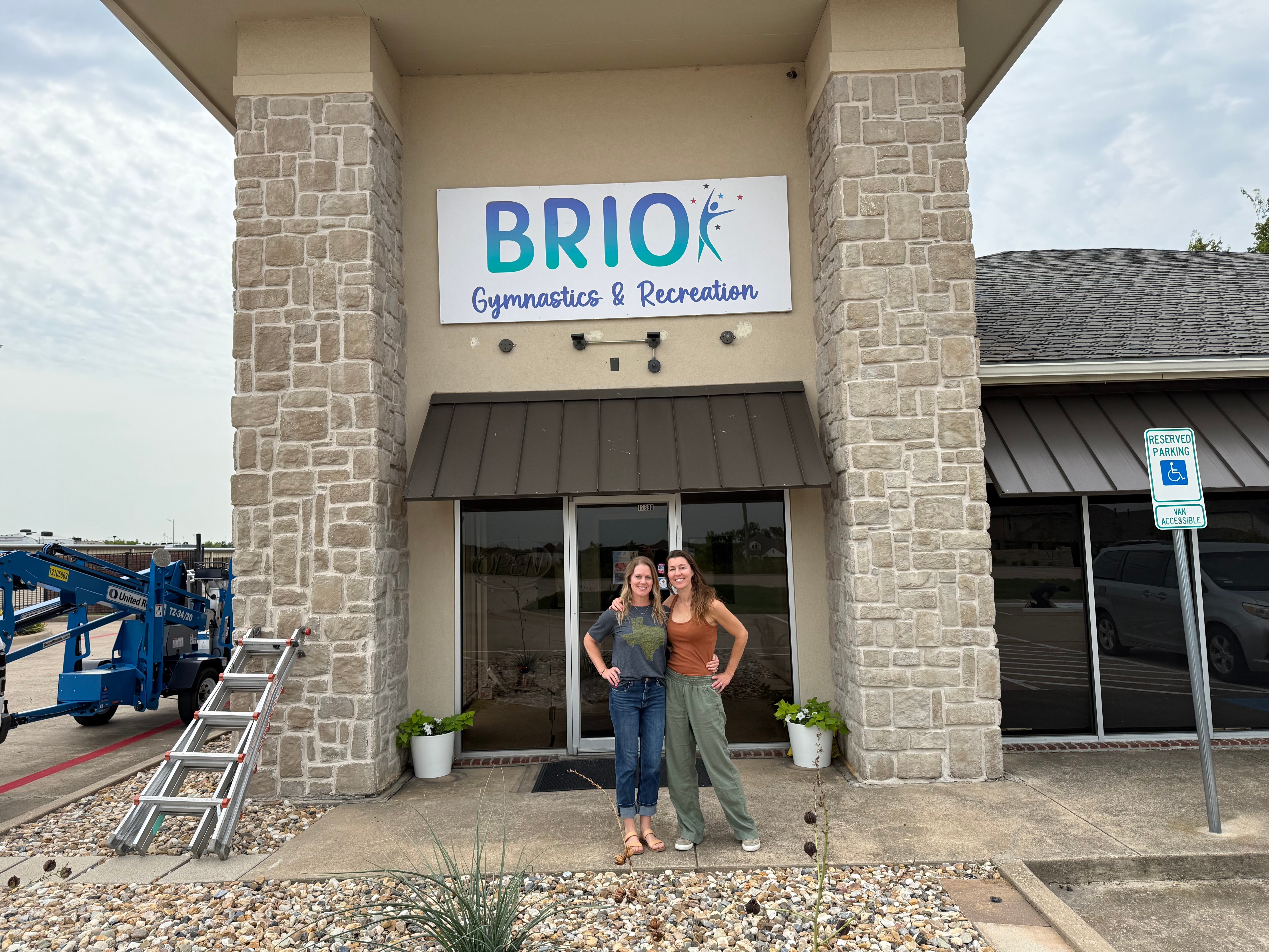 Brio Gymnastics Signs and Shirts!