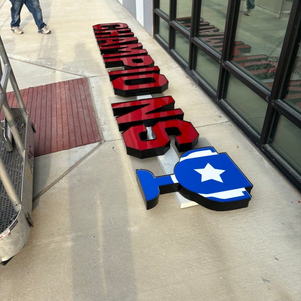 Champion's Channel Letters