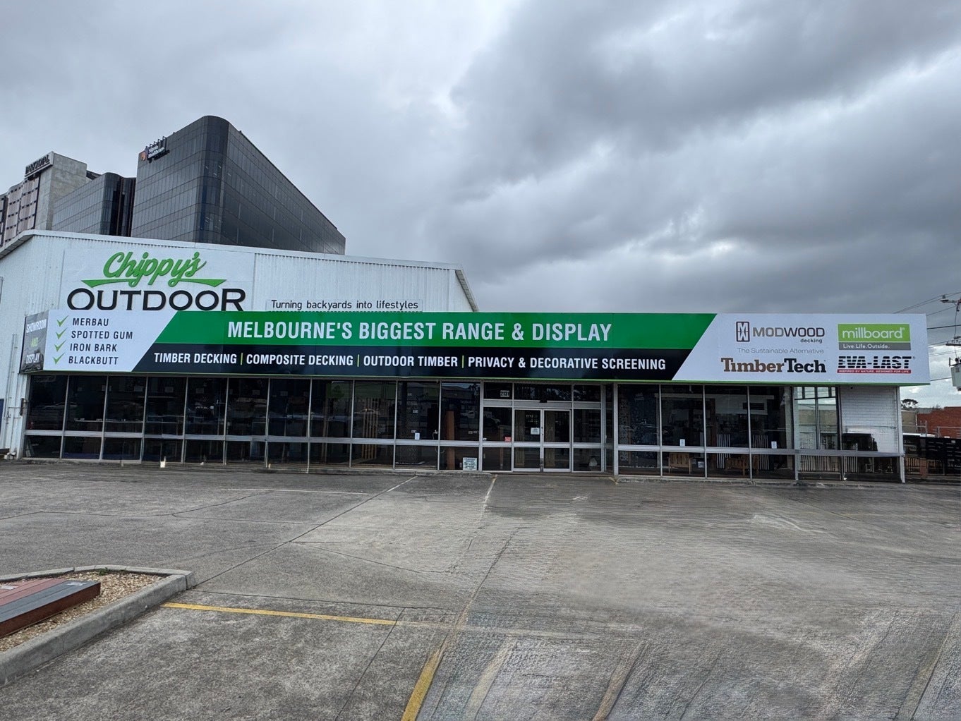 Making a Bold Statement with a 30-Metre Wide Sign