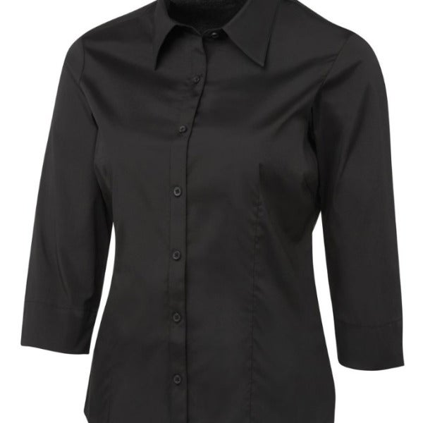 Custom Ladies Urban 3/4 Poplin Shirt