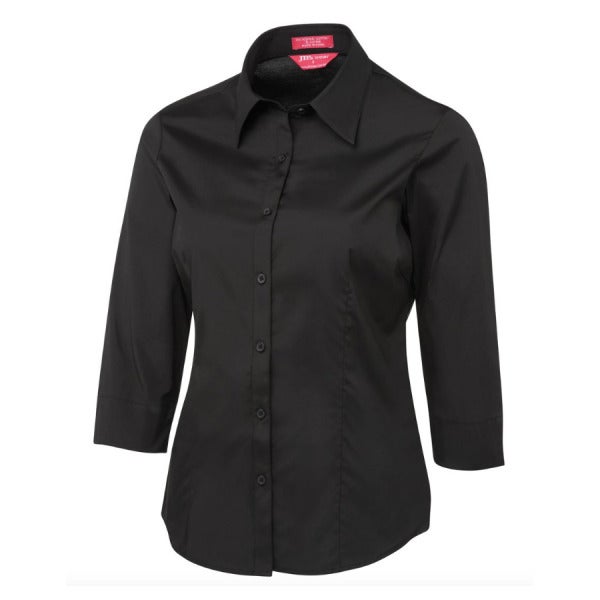 Custom Ladies Urban 3/4 Poplin Shirt
