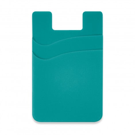Dual Silicone Phone Wallet - Full Colour