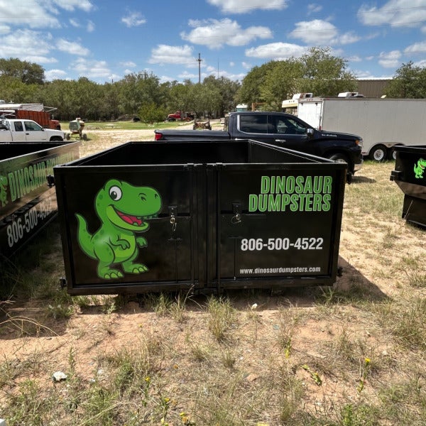 Custom Dinosaur Dumpster Decals