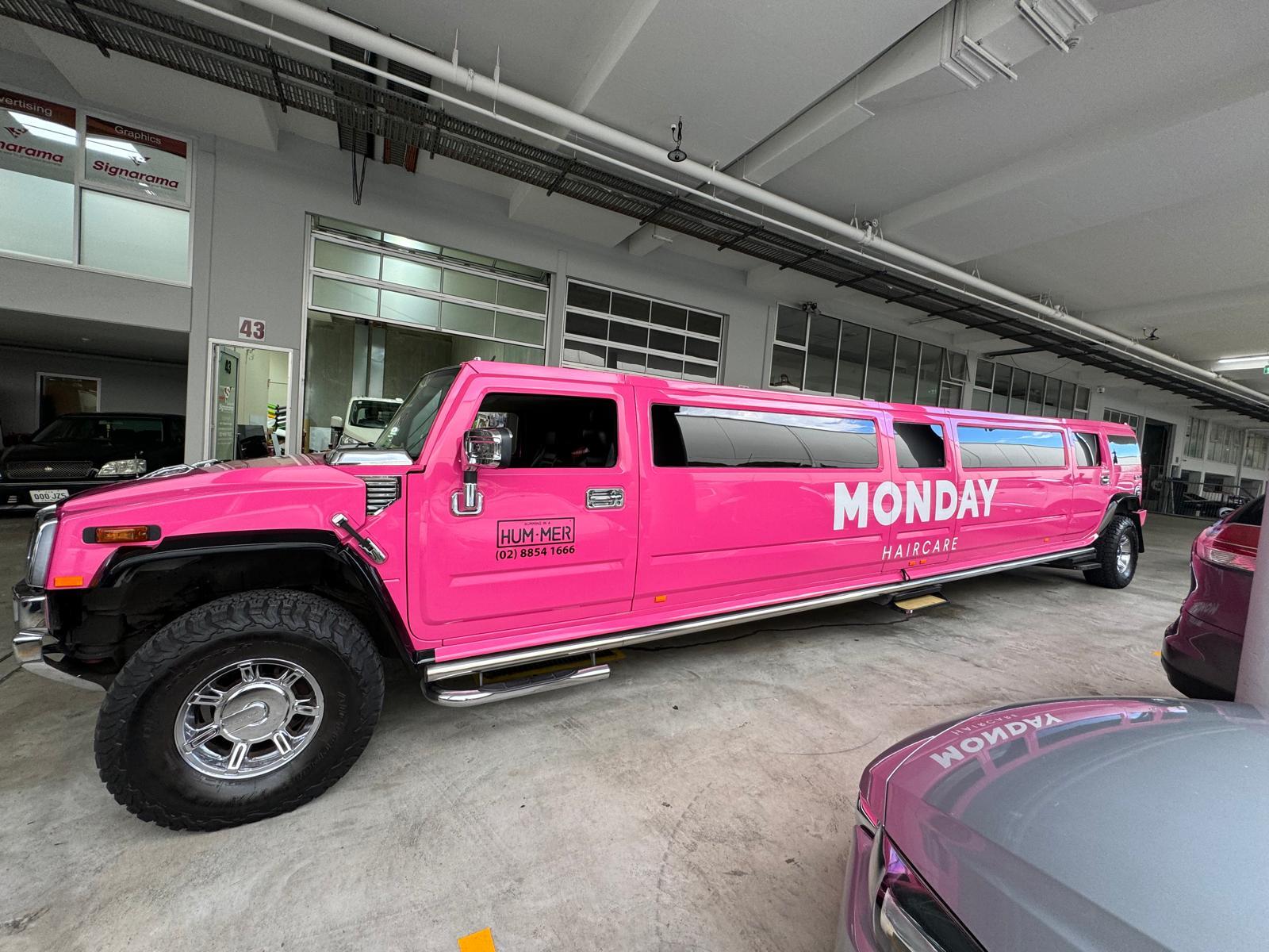Why This Giant Pink Hummer Took Over Castle Hill (And We Loved Every Second)