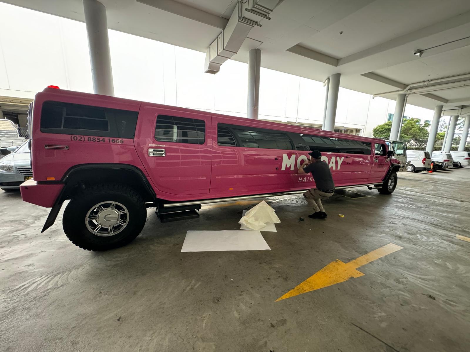 Why This Giant Pink Hummer Took Over Castle Hill (And We Loved Every Second)