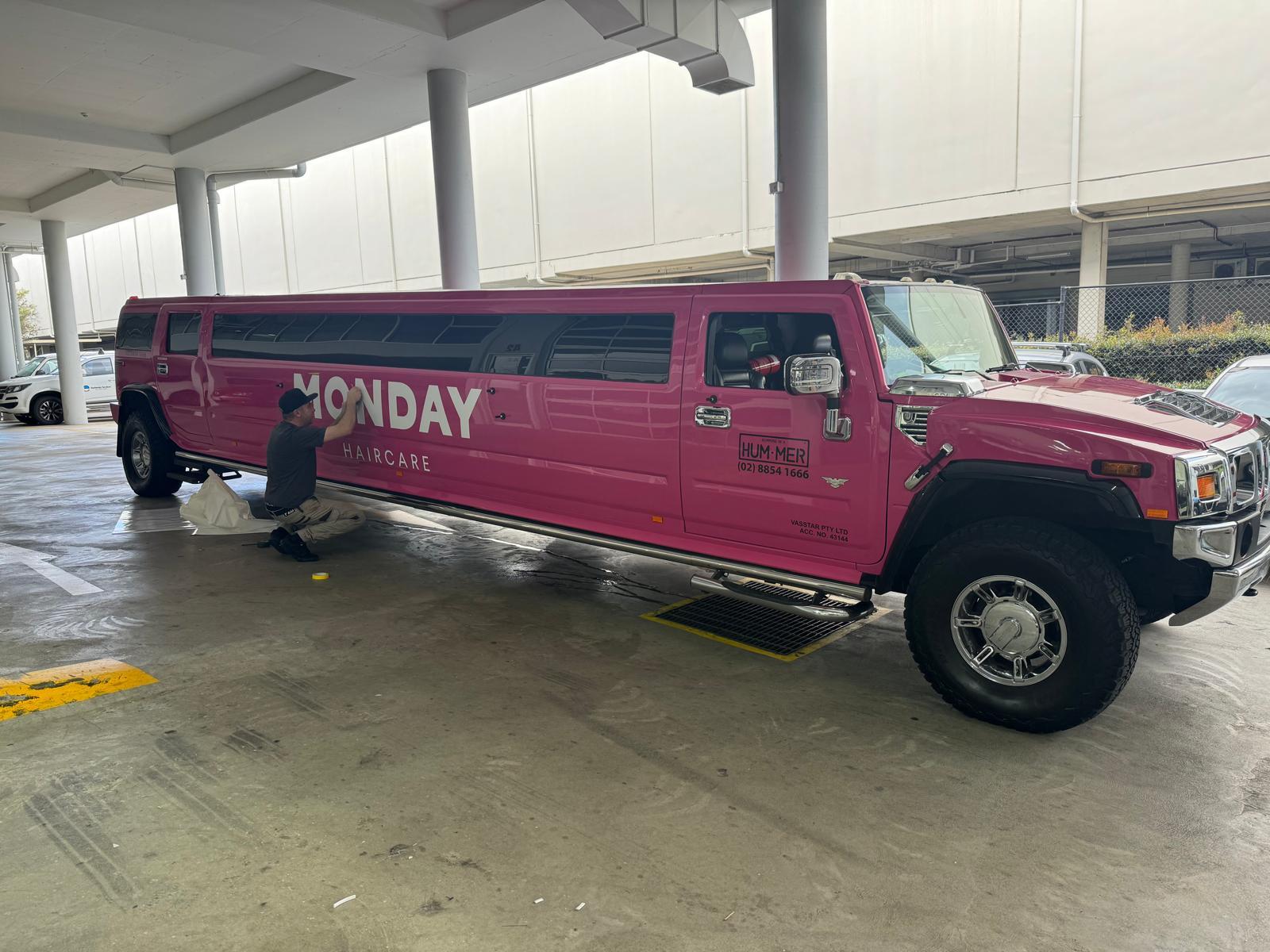 Why This Giant Pink Hummer Took Over Castle Hill (And We Loved Every Second)