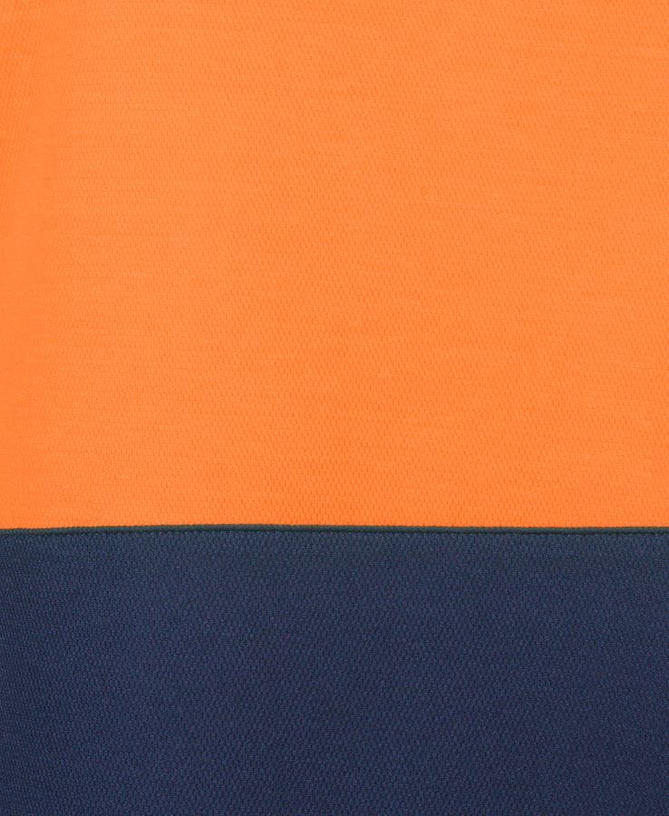 JB's Hi Vis S/S Drop Tail Polo