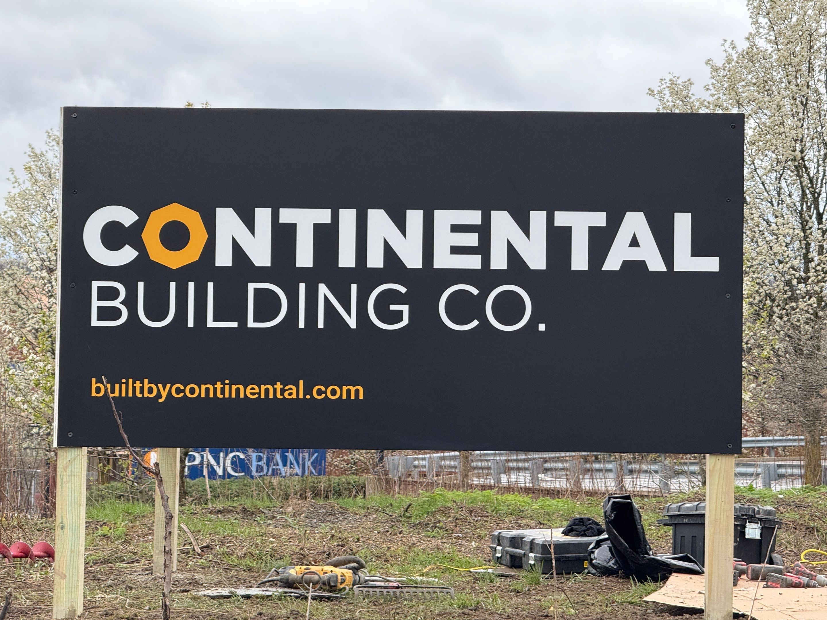 Construction Site Signage: Post & Panel and Container Graphics in Mars, PA