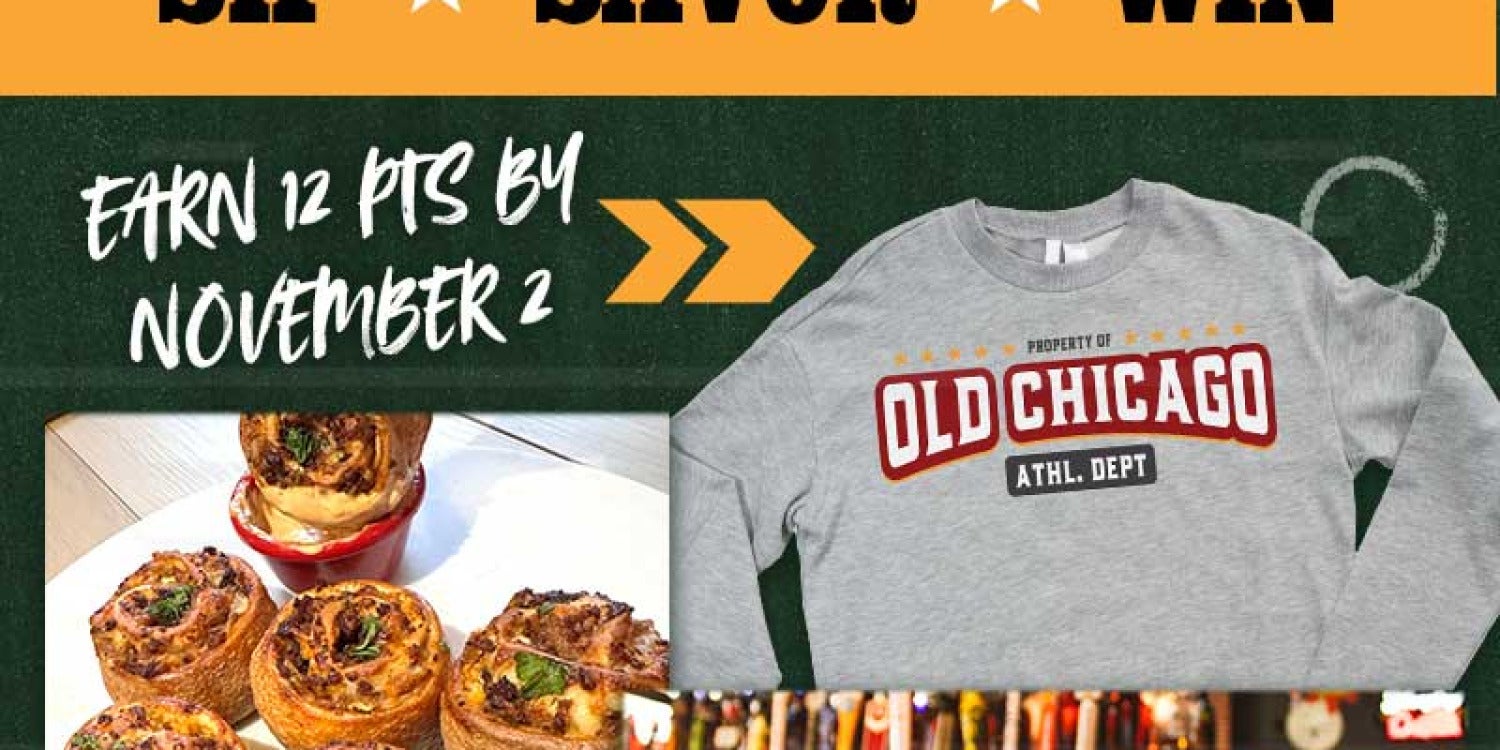 Old Chicago Pizza Scores Big with Bacon Cheeseburger Rolls
