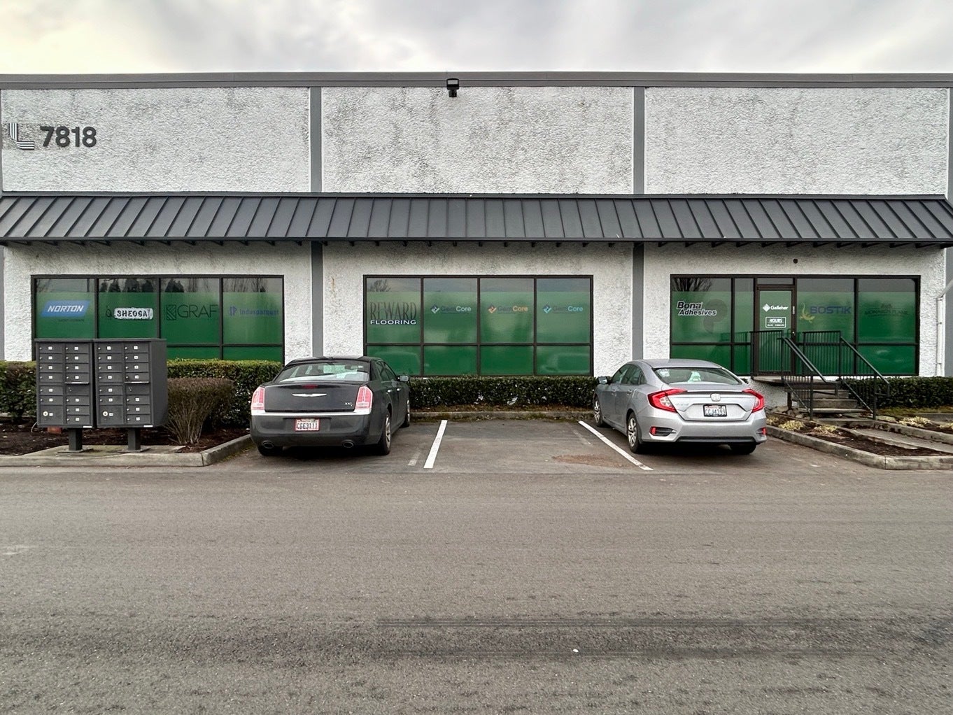 Custom Perforated Window Graphics for Retail Windows - Galleher, Tukwila, WA