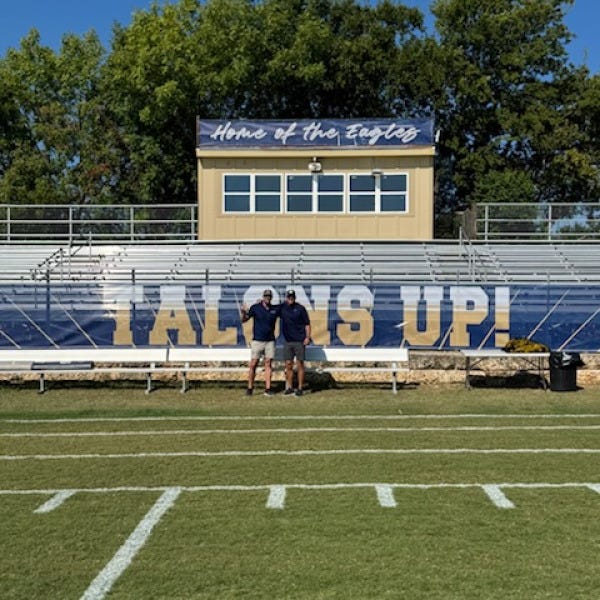 Geneva_Football Mesh banners_Talons Up_Football Coaches