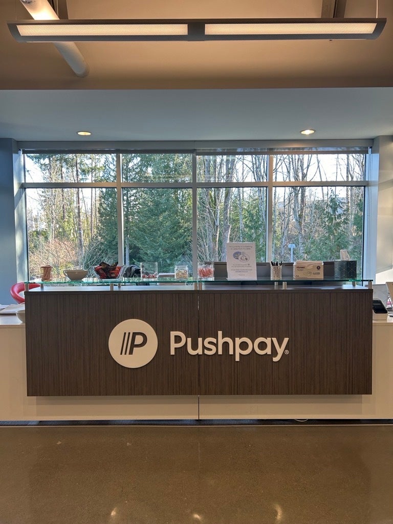 First Impressions Matter: Why Your Lobby Signage Defines Your Brand - Pushpay, Redmond, WA