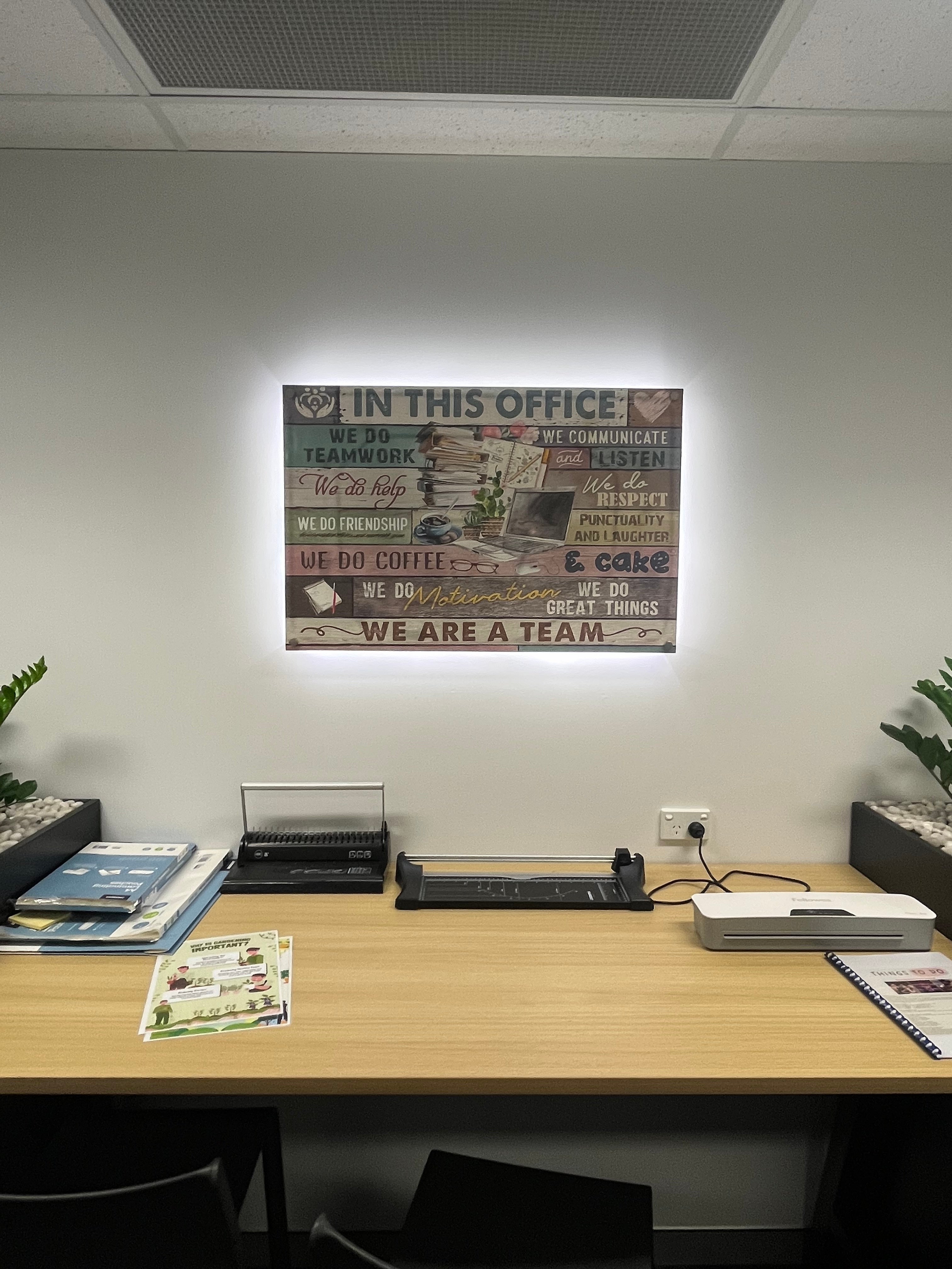Transforming Etan Health’s Office with Purposeful Signage