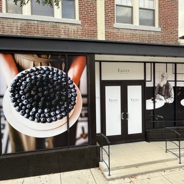 Construction Vinyl Graphics for Tatte Bakery & Café Coming Soon to Adams Morgan