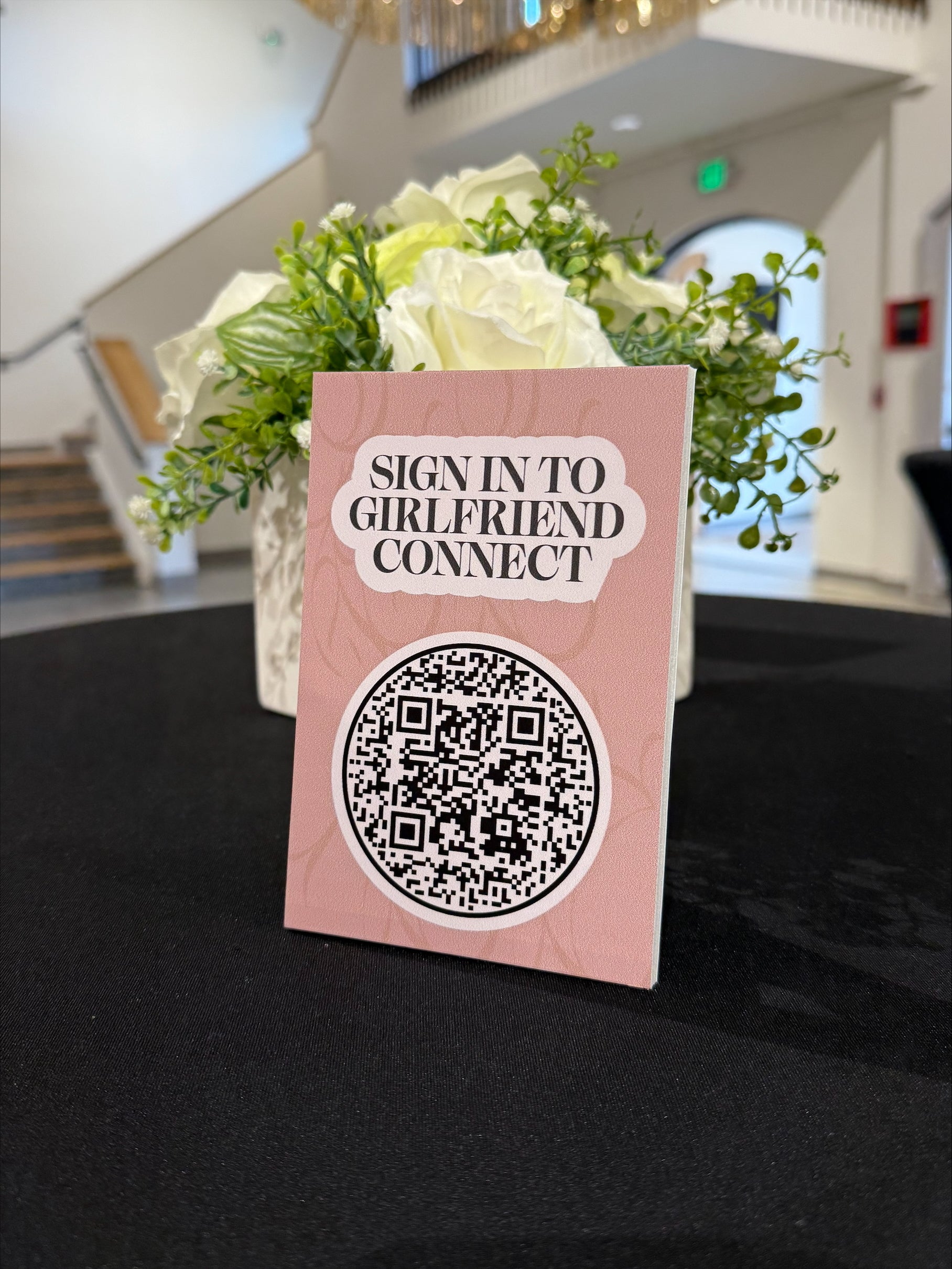 Signage for Keystone Church’s Glorious Image Girlfriends Conference done by Signarama North Fort Worth/Keller