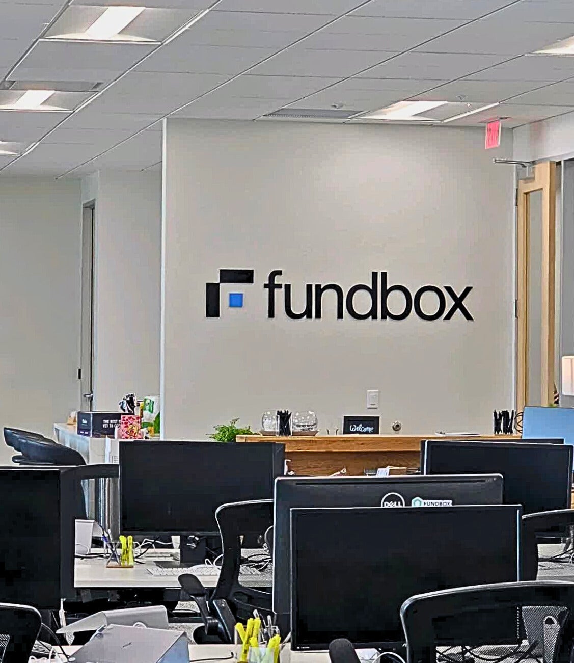 Making a Bold Statement: Fundbox’s New Lobby Sign