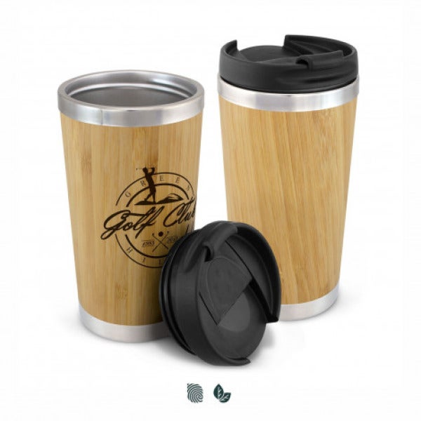 Custom Bamboo Double Wall Cup