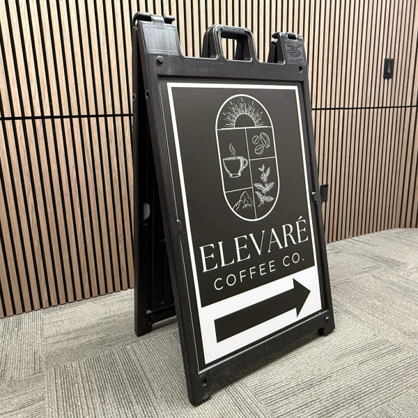 A-frame: Elevare Coffee Co