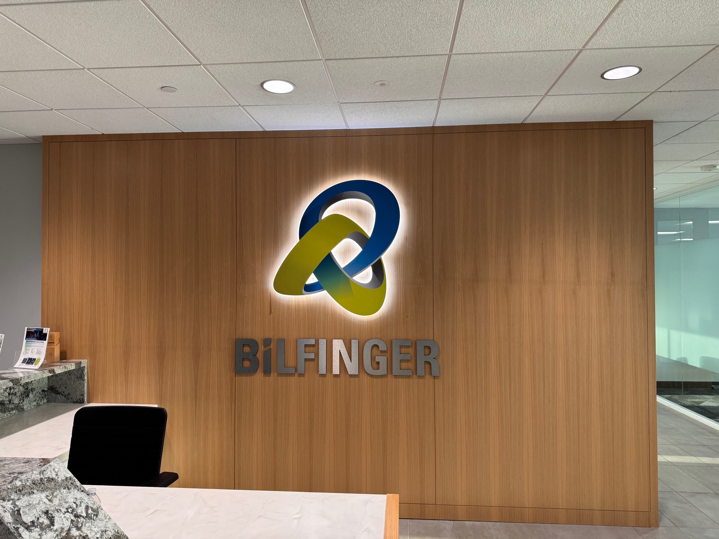 Custom office decoration