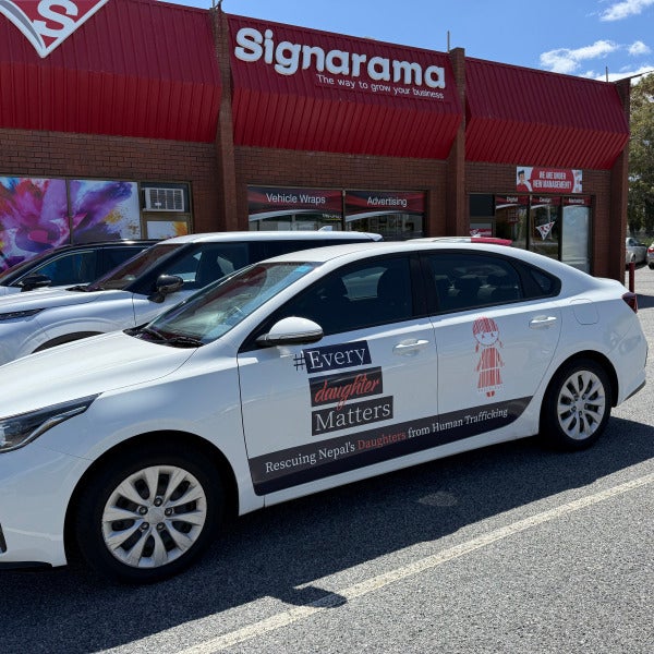 Every Daughter Matters – Spreading a Powerful Message with Custom Vehicle Signage