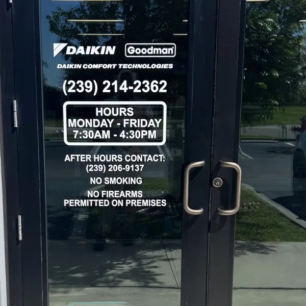 Daikin Window Vinyl