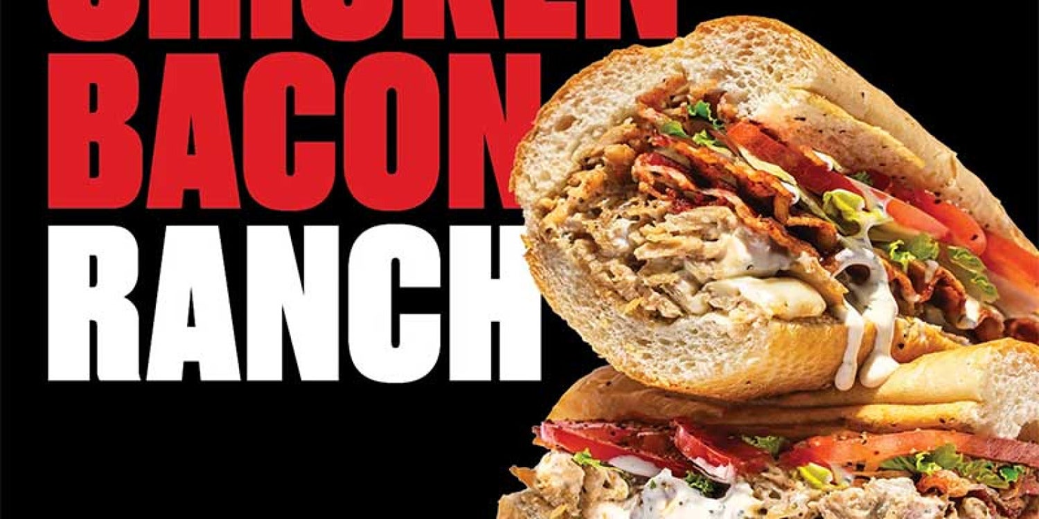 Capriotti’s Turns Up the Flavor With Chicken Bacon Ranch
