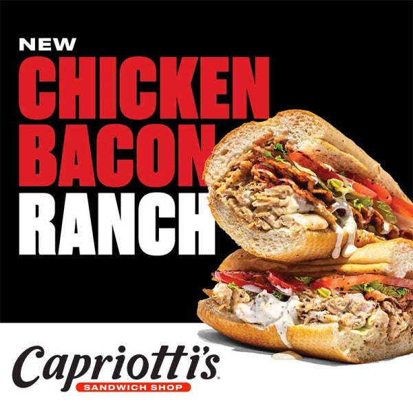 Capriotti’s Turns Up the Flavor With Chicken Bacon Ranch Capriotti’s Turns Up the Flavor With Chicken Bacon Ranch