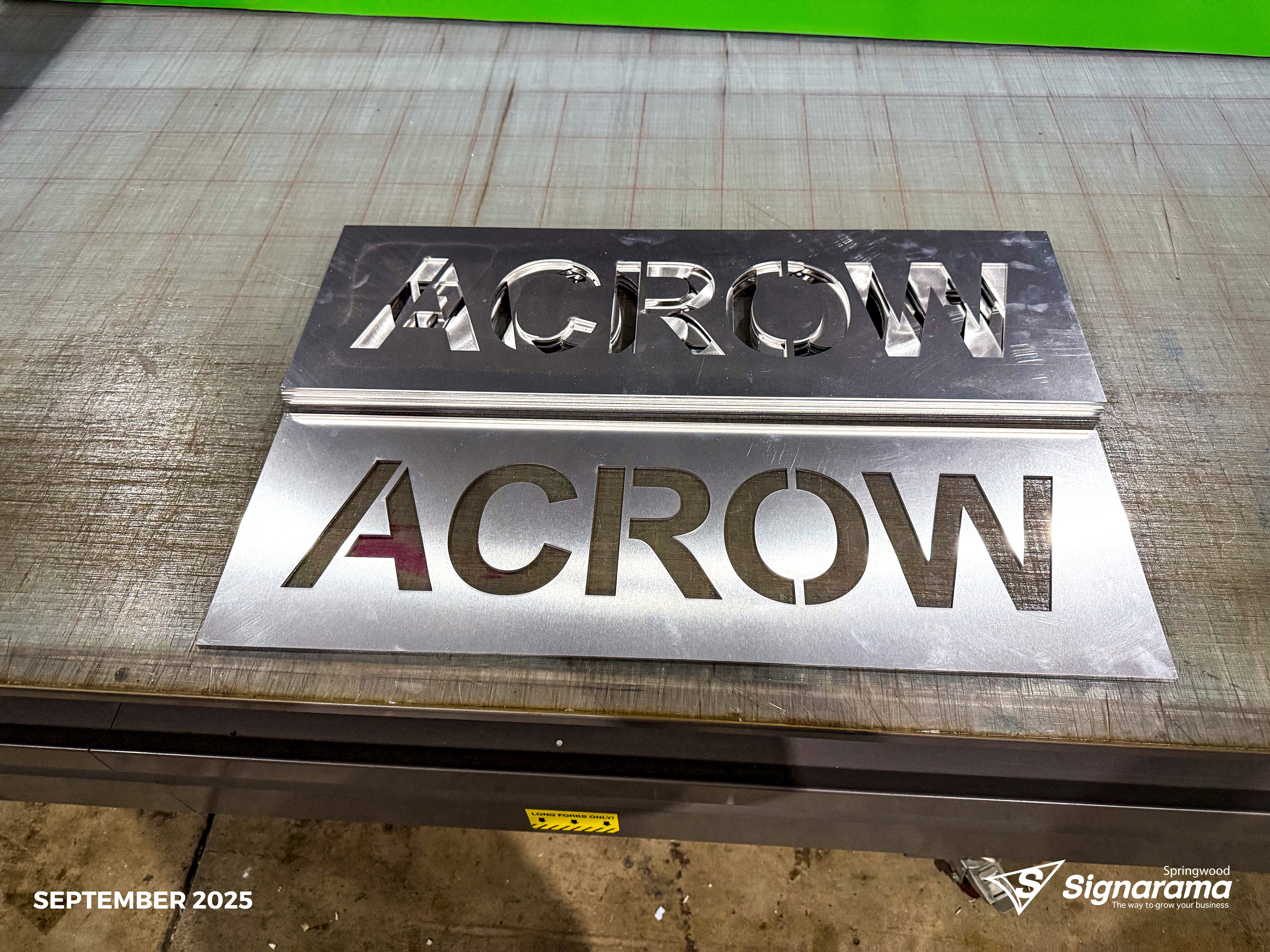 Aluminium Stencils - Acrow