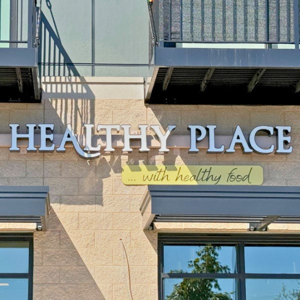 Channel Letters: That Healthy Place