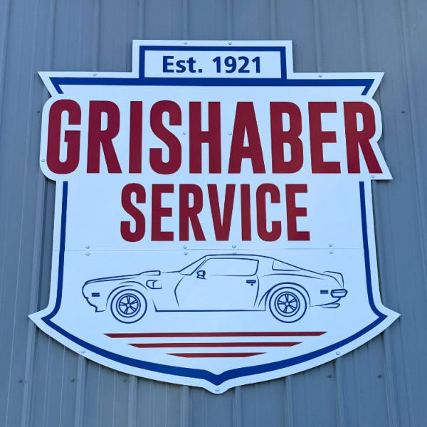 Exterior Signage: Grishaber