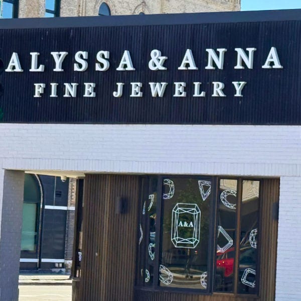 Channel Letters: Alyssa & Anna