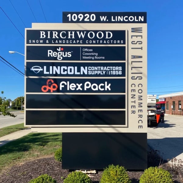 Monument Sign: West Allis