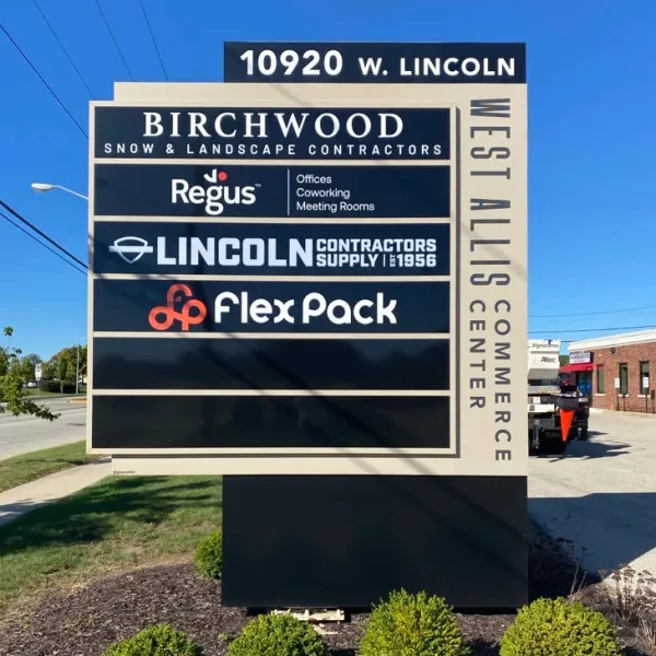 Monument Sign: West Allis
