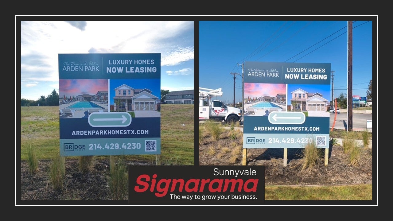 Directional Post and Panel Signs: Guide Customers with Ease
